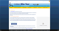 Desktop Screenshot of lisbonbiketour.com